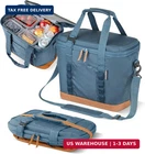 Clevermade Pacifica Collapsible Cooler Bag - Medium Portable For Trav New. Price: $59.99.