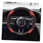 Car Steering Wheel Cover, 15 Inch Universal Leather Red New. Price: $17.14.