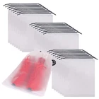 Set Of 24 Portable Translucent Bags For Travel Large Clear Shoes Pouch S.... Price: $29.74.