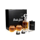 Jem Golf Ball Whiskey And Decanter Set Crystal Glasses New. Price: $119.98.