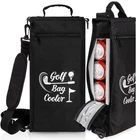 Insulated Golf Cooler Beer Sleeve Holds 6 Cans Fits Bags New. Price: $19.07.