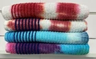 Winston Collection Tie Golf Tour Towel W/stripes Hand Dyed Brightly Twisted New. Price: $29.99.