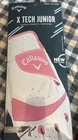 Callaway Pink Golf X Tech Junior Glove Left Hand Lh Js Reg New. Price: $12.00.