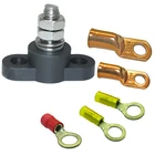 Insulated Auxiliary Golf Cart Battery Junction Block Power Post Kit & Rings New. Price: $18.51.