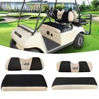 Golf Cart Seat Cover Set Front Rear Ezgo Txt Rxv Club Ds Grey 10L0L Backrest New. Price: $89.99.