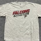 Nfl Team Apparel T-shirt Mens Size Xl Gray Atlanta Falcons Football Graphic Tee Pre-owned. Price: $18.00.