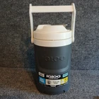 New Igloo Laguna Pro Beverage Cooler 1/2 Gallon Sports Hooks Nightfall Charcoal. Price: $12.00.