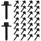 30PCS Fender Liner Bumper Cover Splash Shield Bolt, Wheelhouse Cd Console Gas... New. Price: $32.47.