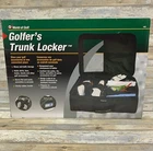 Jef World Of Golf Single Layer Trunk Locker Black New W/factory Sealed.. Price: $30.00.
