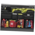 Surdoca Car Trunk Organizer, Large Capacity Storage Bag L-35.5X18.2IN Black New. Price: $25.53.