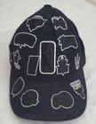 Adidas Nba Team Logos Over Ball Cap Hat Bulls Grizzlies Rockets Hawks Black Pre-owned. Price: $17.48.