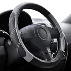 Elantrip Leather Large Steering Wheel Cover 15 1/2 To Assorted Sizes , Colors New. Price: $14.31.