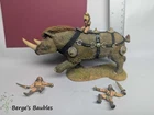 Grenadier 2533 War Rhino Metal Miniature Fantasy Used. Price: $28.00.