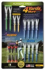 4 Yards More Reduced Friction Plastic Golf Tees Players Pack - Includes 18 New. Price: $17.99.