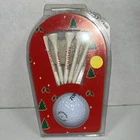 Brand New - Holiday Golf Ball 5 Tee Gift Set. Price: $10.80.