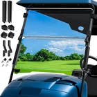 Front Golf Cart Windshield For 1994 2013 Ezgo Txt, Fits 3/4" Roof Struts New. Price: $152.75.
