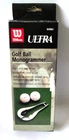 Golf Ball Monogrammer Wilson Ultra W406U Used. Price: $8.99.