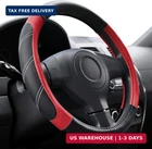 Elantrip Leather Steering Wheel Cover 15 1/2 To 16 Inch Universal Large Grip Bre New. Price: $17.32.