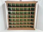 Vintage Golf Display Case Wall Mount, Tabletop 7 Shelf, Holds 49 Balls Used. Price: $39.99.