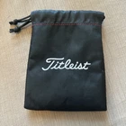 Titleist Fleece Lined Valuables Golf Pouch Bag Black New. Price: $38.00.