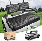 Golf Cart Front Seat Covers For Yamaha G22, Black Leather Diamond Stitching New. Price: $68.99.