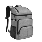 Mosiso Cooler Backpack, 40 Cans Large Capacity Leakproof Insulated Soft Gray New. Price: $29.33.