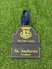 Vintage St. Andrews Scotland The Old Course Golf Bag Luggage Scorecard Blue Used. Price: $19.95.