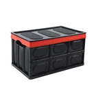 Tuxihapp Trunk Organizer, Foldable Plastic Cargo Storage Box With Lid, La... New. Price: $42.55.