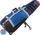 Sun Mountain Clubglider Meridian Navy 4-WHEEL Rolling Golf Travel Bag New. Price: $515.99.
