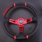 Red 14IN 350MM Deep Dish Sport Racing Drifting Steering Wheel Aluminum Universal New. Price: $35.55.