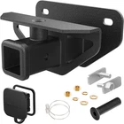 Nilight 2 Inch Rear Trailer Hitch Receiver Class 3 Towing & Cover Kits New. Price: $93.99.
