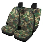 Howilath Green Camo 4 Pieces Car Seat Covers Full Universal Fit, New. Price: $67.67.