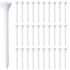 White Plastic Golf Tees, 30 Count, 1/4 Inch, Hampton Distribution New. Price: $12.99.