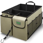 Drive Car Trunk Organizer Collapsible, Multi-compartment 1 Pack, Tan New. Price: $33.67.