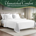 Decolure Bamboo Queen Sheets 6PCS Ultra Soft Cooling 17" Deep Pocket White New. Price: $117.81.