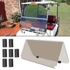 For 1982-2000.5 Club Golf Cart Folding Tinted Windshield Windscreen New. Price: $74.49.
