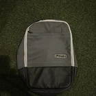 New Ping Textured Grey Zippered Golf Shoe Bag. Price: $55.00.
