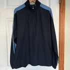 Callaway Golf 1/4 Zip Pullover Mens Size Blue Long Sleeve Draw String Hem Pre-owned. Price: $14.12.