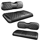 Nokins 4PCS Golf Cart Et Diamond Seat Covers Kit,front And Rear F... New. Price: $162.22.