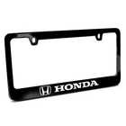 Black Metal License Plate Frame - Honda Logo New. Price: $40.99.