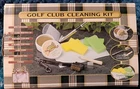 Golf Club Cleaning Kit Irons & Woods Brush Towel Groove Cleaner New. Price: $6.95.