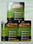 Yards More Tees, 2 3/4" Long, Per Pack, (3-PACK Deal) Brand New. Price: $15.99.