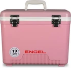 Engel 19QT Leak-proof, Air Tight, Drybox Cooler Pink New. Price: $74.99.