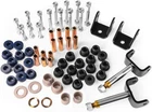 Fixhawk Club Ds Deluxe Golf Cart Front And Rear End Repair Bushing Black New. Price: $80.01.