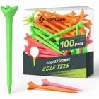 Saplize 100 Pack Upgraded 4-PRONG Plastic Golf Tees, Designed To Reduce Frict... New. Price: $14.53.