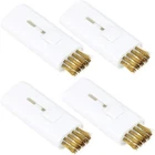 4-PACK Pocket Retractable Golf Club Cleaning Brush Tool Wire White New. Price: $16.30.