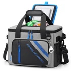 Soft Cooler Bag 30 Can Leakproof Insulated Collapsible Grey Maelstrom Portable New. Price: $51.99.