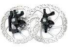 New Hayes MX4 Mechanical Disc Brake Set Front Rear Black 160MM Rotor + Adapters. Price: $66.82.