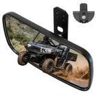 Utv Rear View Mirror Compatible With Polaris Ranger 500 570 900 Xp 1000 Black New. Price: $30.66.