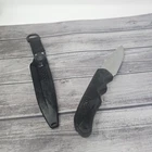 Buck 471 Fixed Blade Knife Taiwan W/sheath Stainless Rubber Handle Used. Price: $29.99.